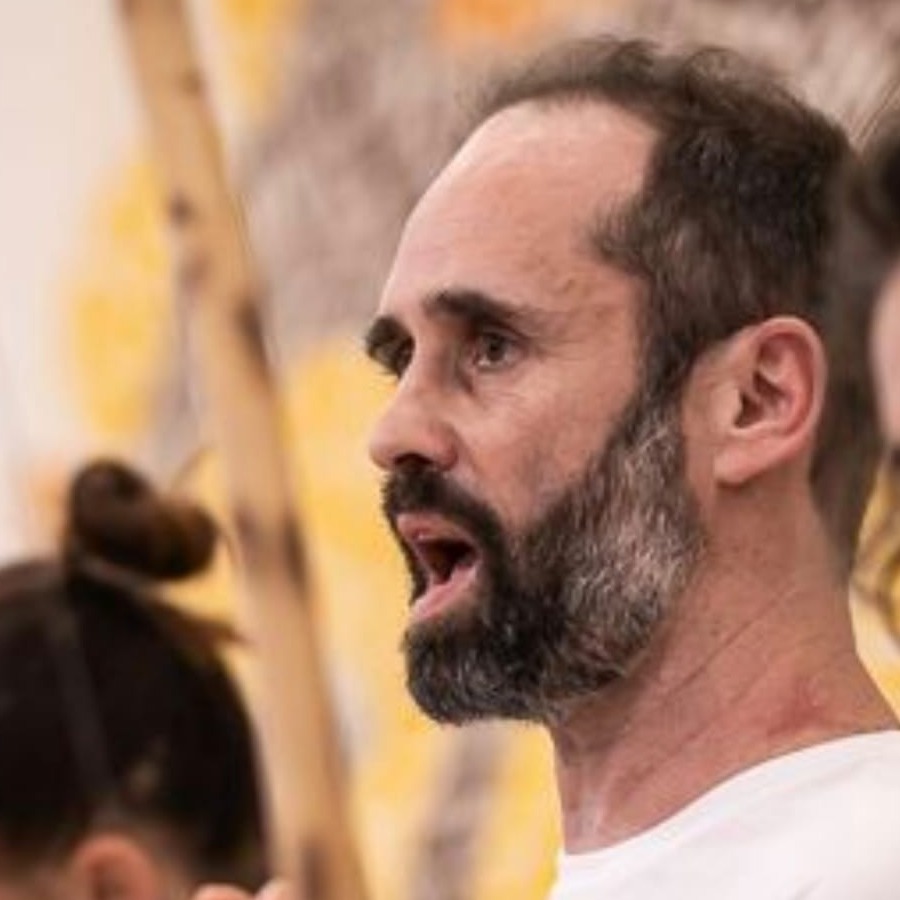 Motoqueiro, enseignant de Capoeira Malungos Paris